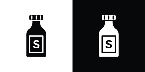Solvent icon illustration doodle. Flat illustration vector set