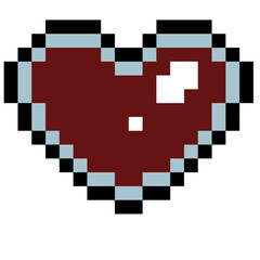pixel heart