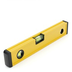 Bright Yellow Spirit Level Tool for Accurate Measuring and Alignment