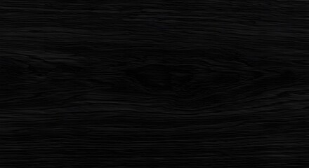 Naklejka premium Dark Wood Grain Texture Black Wooden Background