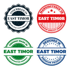 East Timor Product Stamps. Premium Quality Guarantee