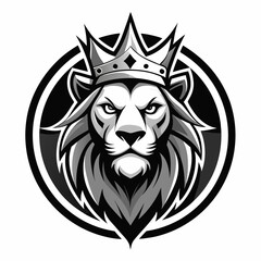 Fototapeta premium lion head vector