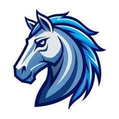 horse head vector