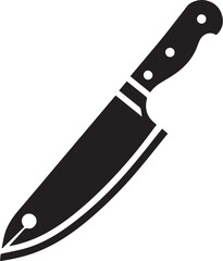 Kitchen knife icon vector