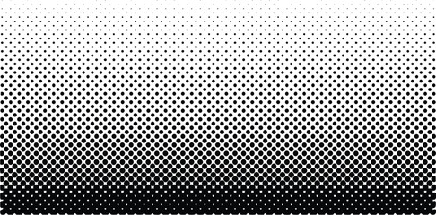 Halftone vector black silhouette print design
