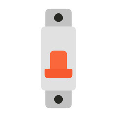 Circuit breaker minimalist icon