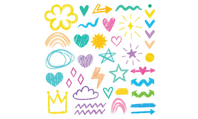 crayon pencil vector