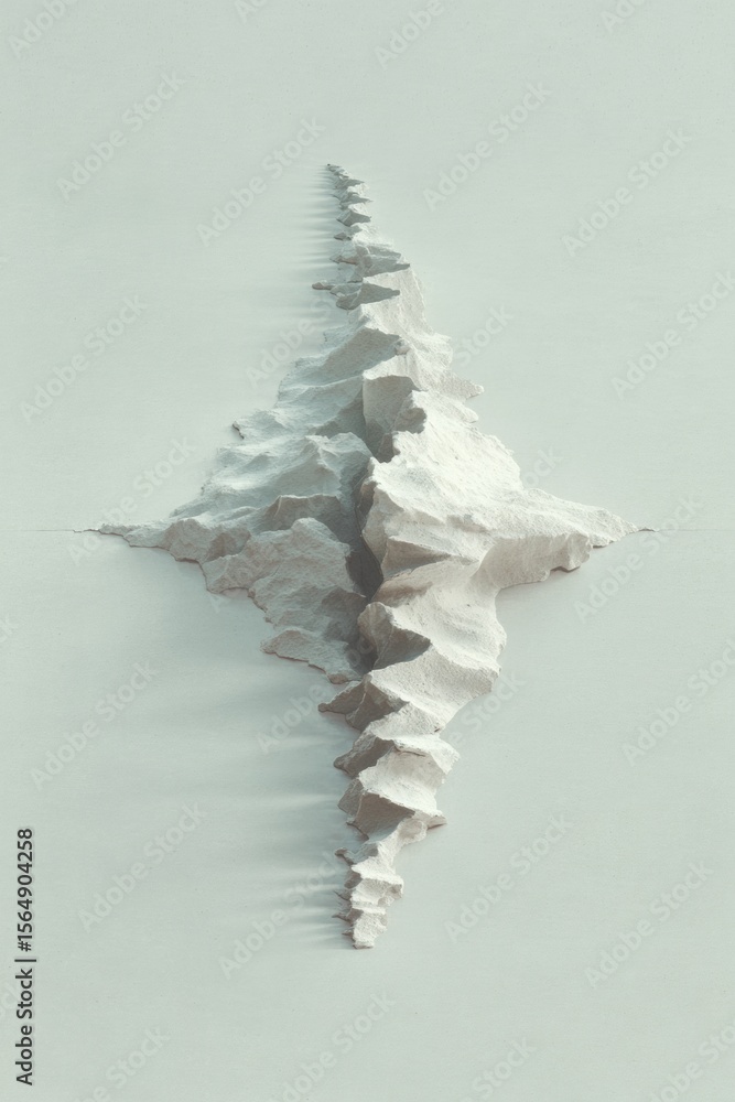 Poster High-Quality Seismograph Tremor Trace Lines Modern Scientific Equipment for Earthquake Alert and Geological Monitoring in Professional Lab Use