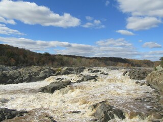 Great Falls National Park in Washington, D.C., USA