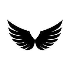 eagle with wings logo icon