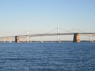 view of the Chesapeake Bay Bridge in Maryland