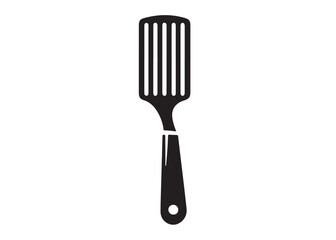 kitchen spatula logo silhouette vector, spatula icon logo vector design, Spatula logo of cooking and kitchen silhouette vector, kitchen various spatula logo silhouettes vector on a white background