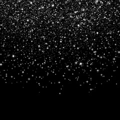 Background material glitter stars. Vector illustration. isolated on white background, detailed, high resolution, professional photograph - generated AI