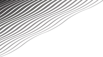 Grey wavy stripes line seamless pattern background for modern abstract fabric wallpaper and digital design