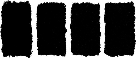 Abstract black stamp backgrounds for creative design projects