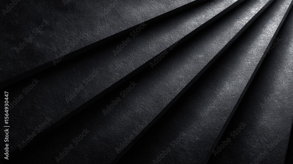 Poster dark textured surface with gradual shadow patterns on a sloped plane