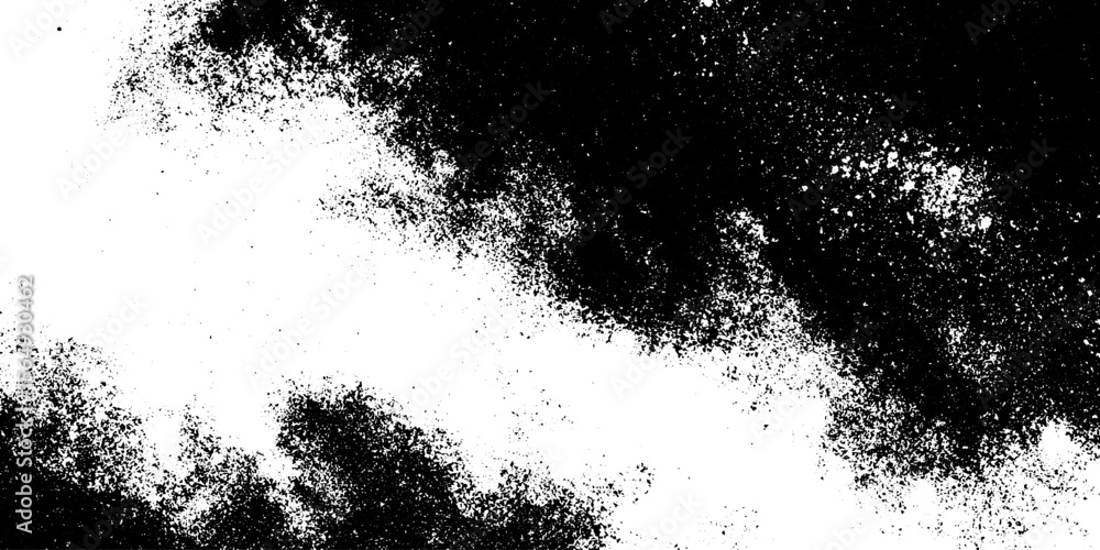 Poster abstract ink texture overlay with smudges and noise for artistic designs