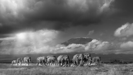 herd of elephant © JayantaGuha