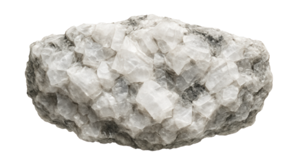 Anorthosite composed predominantly of large plagioclase crystals