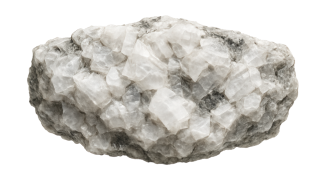 Anorthosite composed predominantly of large plagioclase crystals