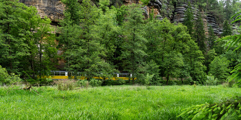 Die Kirnitzschtalbahn in der Sächsischen Schweiz