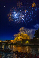 La Girandola di Castel Sant'Angelo: Fuochi d'artificio per la festa di San Pietro e Paolo - Roma