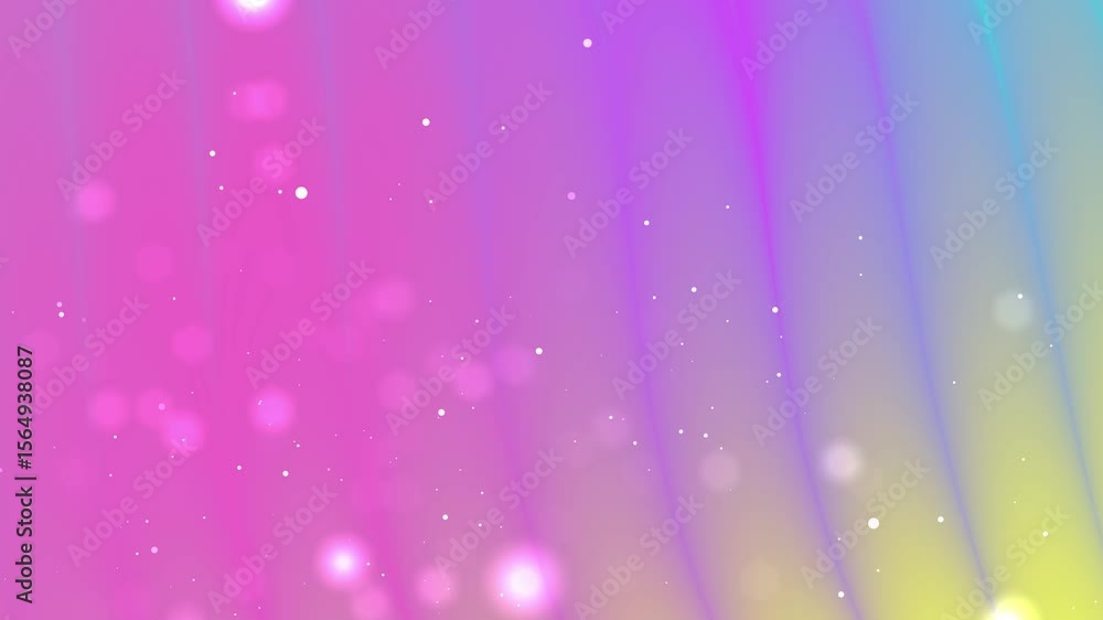 Poster pastel rainbow background with bokeh. pastel rainbow background with bokeh. suitable for whimsical d