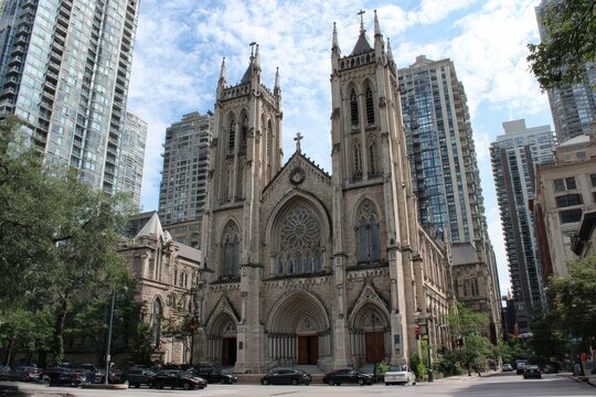 Catholic Church United States. The Holy Name Cathedral, Seat of Archdiocese of Chicago
