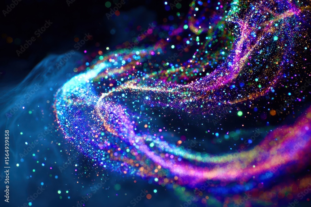 Canvas Prints abstract background with stars