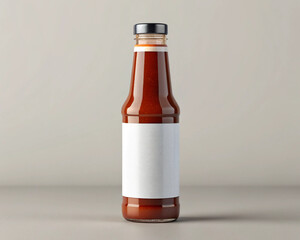 ketchup bottle mockup