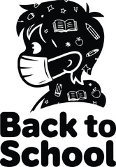 Back to School with Face Mask