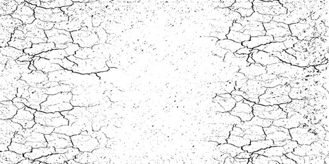 Abstract wallpaper texture backgrounds, Black and white pattern of spots, cracks, dots, chips. Monochrome print