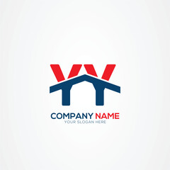 Y YY Creative Modern Letters Logo Design Element