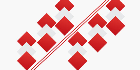 Obraz premium Abstract red grey white empty space modern futuristic background vector illustration design. Vector illustration design for presentation, banner, cover, web, card, poster, wallpaper.