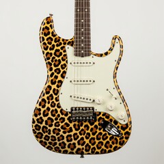 African Cheetah Guitar Skin Design
