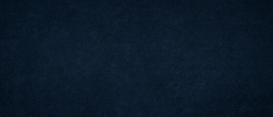 Wide rough gritty dark blue texture for banner web page template design.