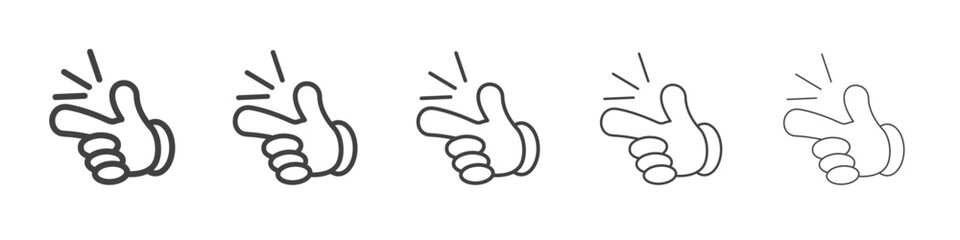 Easy icon Line graphics illustration symbol