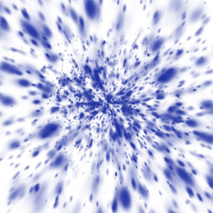 blue dust sand smoke pitricale explosion overlay effect isolated png, dark and smoge fog effect