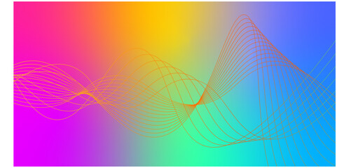 Vibrant abstract background with smooth gradient colors and dynamic flowing lines.