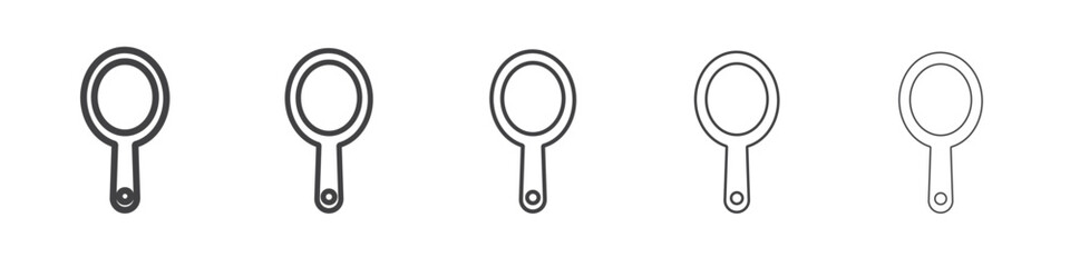 mirror Icon Line graphics illustration symbol