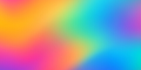 Vibrant Colorful Abstract Gradient Background - Seamless Dynamic Modern Design Backdrop