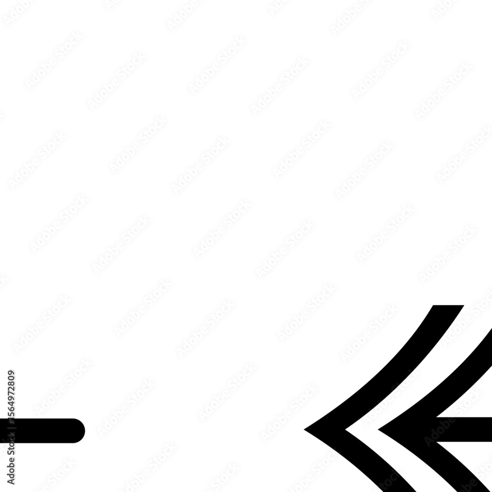 Poster collection of black left-pointing arrows in various styles on white background, perfect for web desi