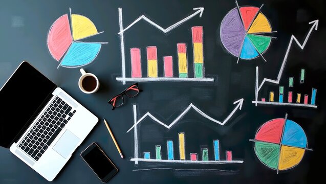 Business Data Analysis with Charts and Graphs