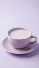 cup filled with beverage