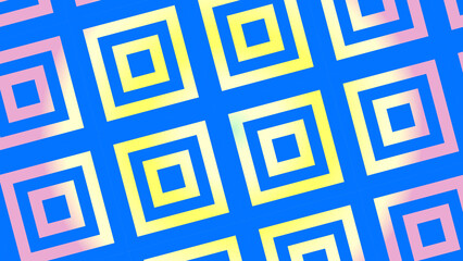 Abstract illustration patterns mosaic background with doble UHD 4K resolution to possible use with animation.