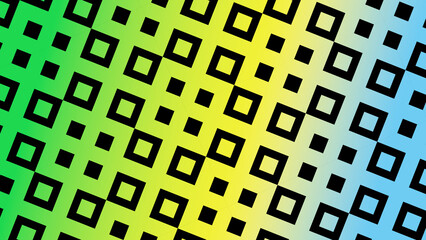 Abstract illustration patterns mosaic background with doble UHD 4K resolution to possible use with animation.