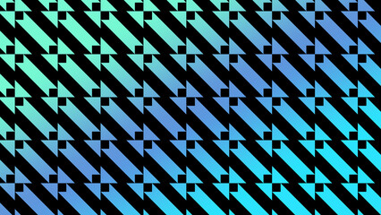 Abstract illustration patterns mosaic background with doble UHD 4K resolution to possible use with animation.