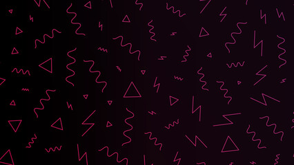 Abstract illustration patterns mosaic background with doble UHD 4K resolution to possible use with animation.