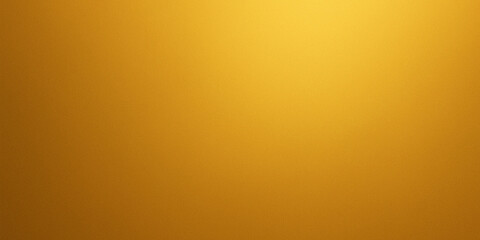 Warm Golden Orange Gradient Background - Smooth Blurry Autumn or Sunset Tones Illustration