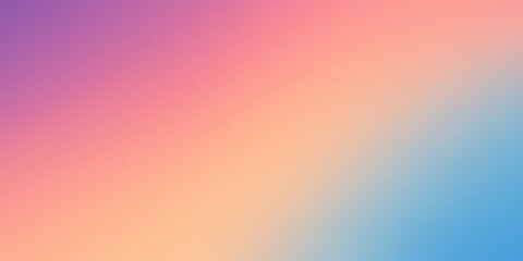 Soft Pastel Gradient Background - Smooth Blurry Blend of Purple, Pink, Orange, and Blue Hues